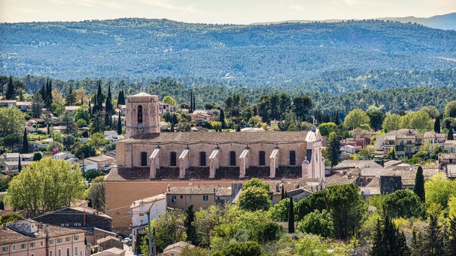 The town of Lorgues